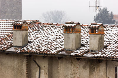 View of built structure against sky