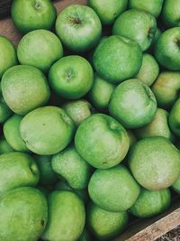 Full frame shot of apples