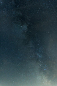 Low angle view of stars in sky