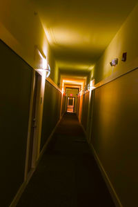 Illuminated corridor