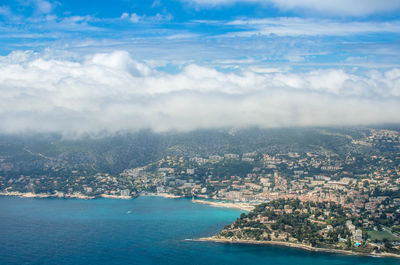 Aerial view of cityscape