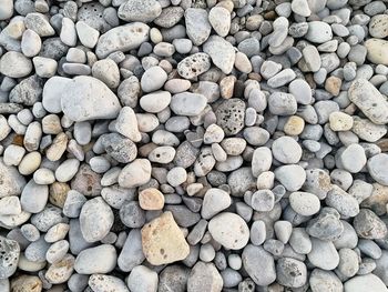 Full frame shot of stones