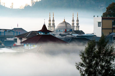 View of buildings in city