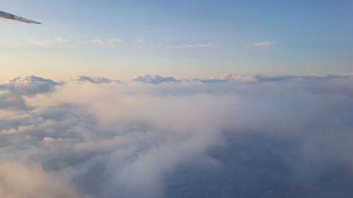 Scenic view of clouds in sky