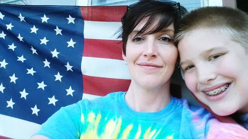 Portrait of young woman