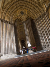 Interior of church