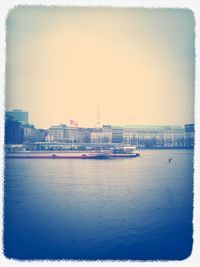 Built structure in water