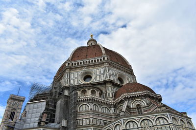 Wonderful sky above florence