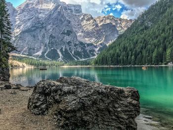 Rocky mountains by pragser wildsee