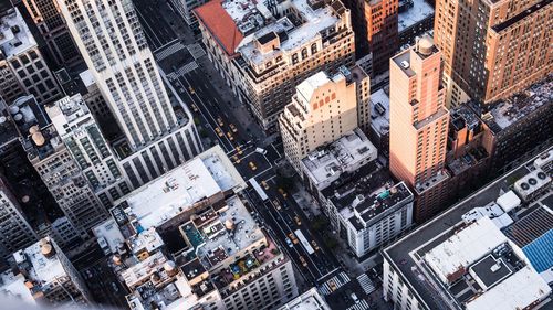 Buildings in city