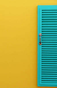 Close-up of closed door