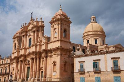 Low angle view of cathedral against sky