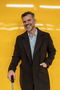 Portrait of a smiling young man