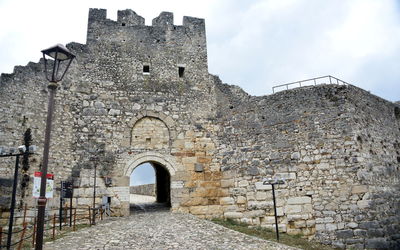 Berat is a city on the osum river in central albania. it is famous for the white ottoman houses 