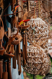 Food for sale at market stall