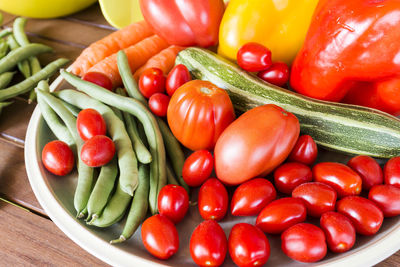 Close-up of fresh tomatoes