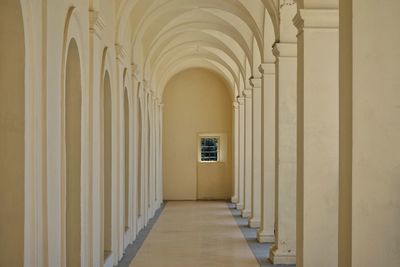 Corridor of building