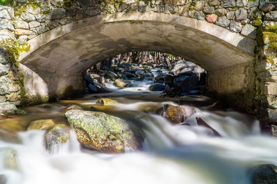 View of waterfall