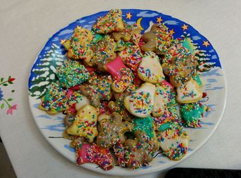 Christmas homemade cookies