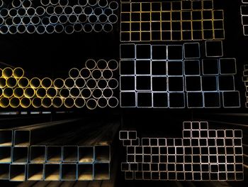 Full frame shot of metal grate