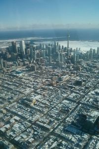 Aerial view of cityscape