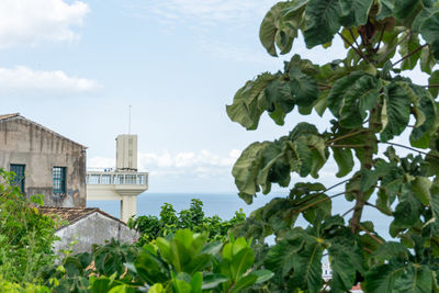 View from the top of the lacerda elevator located in the commercial 