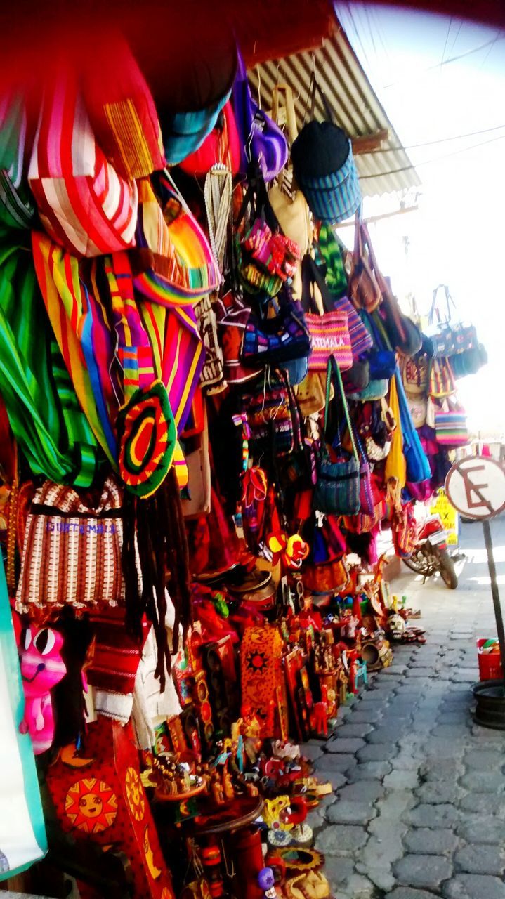 for sale, market, retail, multi colored, market stall, variation, large group of objects, abundance, choice, hanging, art and craft, street, cultures, art, colorful, sale, arrangement, outdoors, small business, day