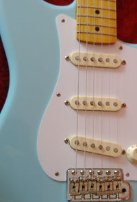 Close-up of guitar