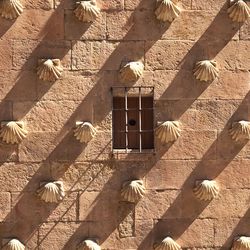 Full frame shot of old building