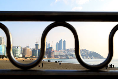 View of cityscape against sky