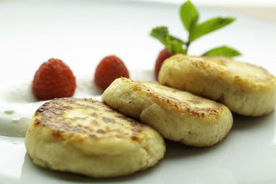 Close-up of food in plate