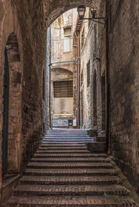 Alley amidst buildings