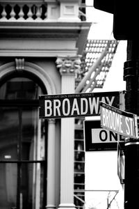 Close-up of subway station
