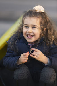 Portrait of a smiling girl