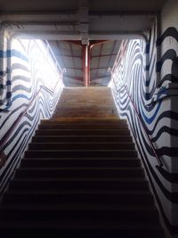 Low angle view of stairs