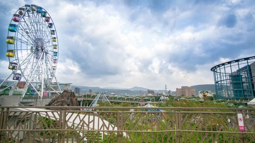 Ferris wheel against sky