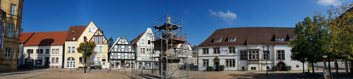 Marktplatz in horn-bad meinberg