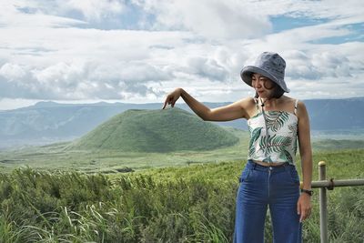 Komezuka, aso mountain range, japan