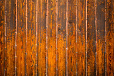 Full frame shot of wooden floor
