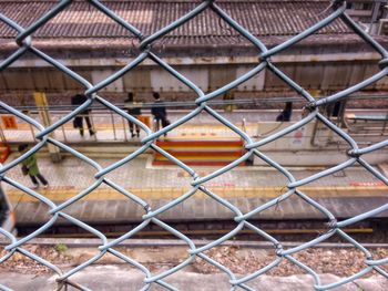 Full frame shot of chainlink fence