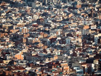 High angle view of cityscape