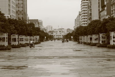 View of buildings in city