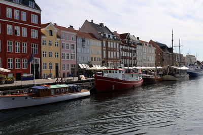 Boats in sea