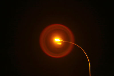 Close-up of sky at night