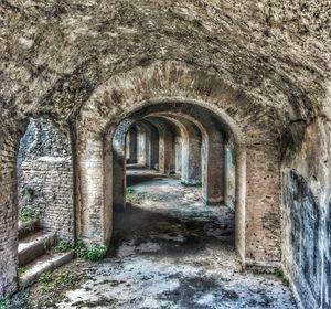 Archway in corridor