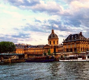 View of buildings at waterfront