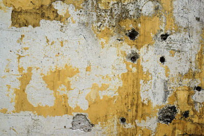 Full frame shot of weathered wall