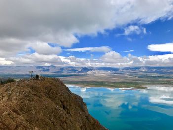 Panoramic view of landscape against sky