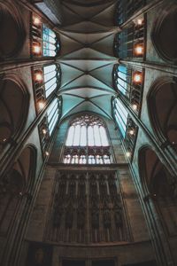 Low angle view of ceiling