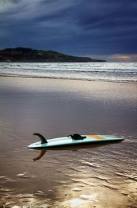 Boats in sea